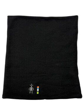 Smartwool Kid's Thermal Merino Wool Neck Gaiter Cowl Snood Skiing Black One Size